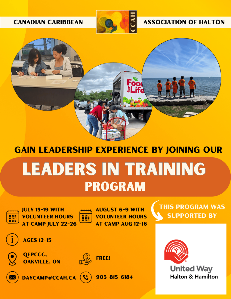 CCAH Leaders in Training Flyer updated.